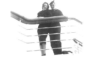 Helen and a French Sailor on the SS Normandie Kathleen A Reed Copyright - photo 2