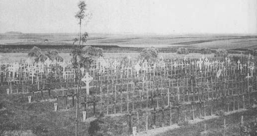 Puchevillers Cemetery in 1919 where many pre-Courcelette Canadians were - photo 4