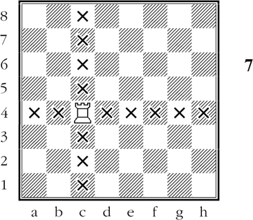 The rook can move to any square indicated by an X The rook captures hostile - photo 8