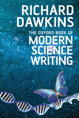 Richard Dawkins The Oxford Book of Modern Science Writing