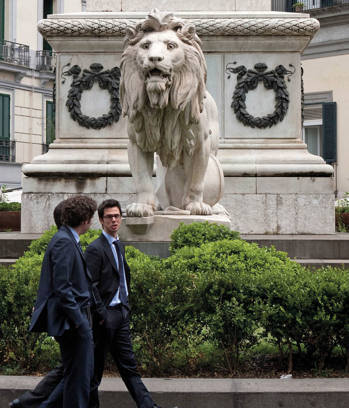 Businessmen in Naples 2010 by Greg Gladman Old Europe Seen from the New - photo 5