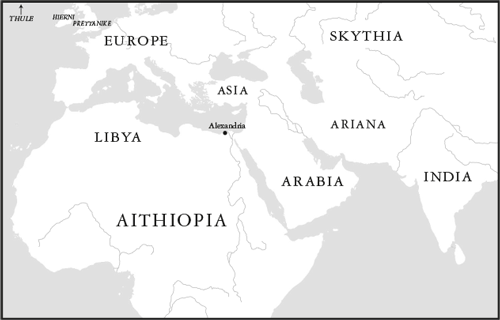 The oikoumene as outlined by Eratosthenes INTRODUCTION It is difficult for a - photo 4