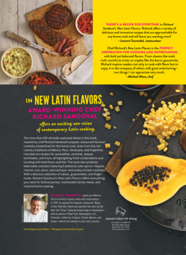 Sandoval Richard - Richard Sandovals new Latin flavors : hot dishes, cool drinks