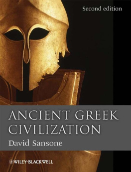 Sansone - Ancient Greek Civilization, 2nd Edition