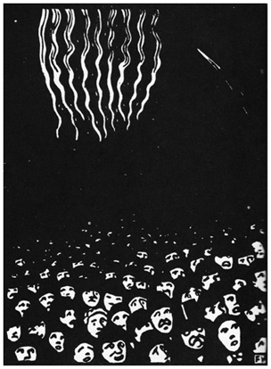 Fireworks Illustration by Flix Vallotton 1902 But if Gabys city was all - photo 6
