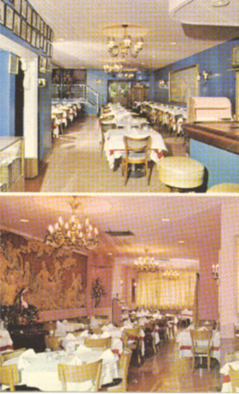 Postcards of the restaurant used from the 1950s through the early 1980s - photo 8