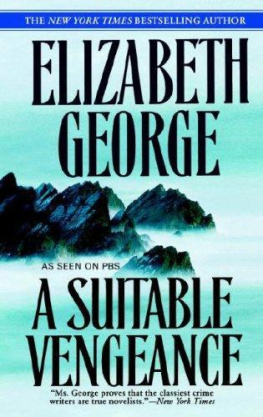 Elizabeth George A Suitable Vengeance