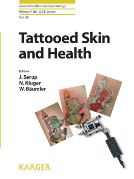 J. Serup Tattooed skin and health