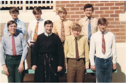 My year group at the Redemptorist seminary I am pictured bottom row far - photo 10