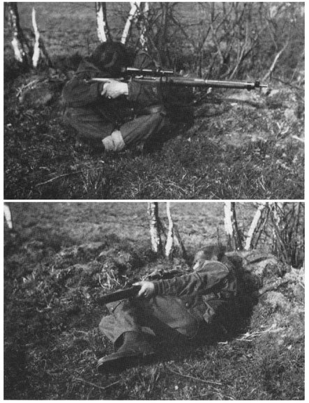 BRITISH SNIPER Two rather unconventional but very good shooting positions for - photo 4