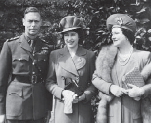 The Queen maintained a dignified appearance throughout the war while the royal - photo 6