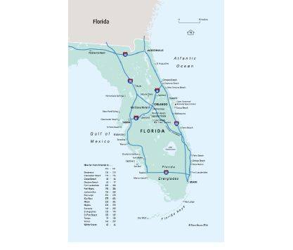 Click here for a high-resolution version of this map Orlando In tourist - photo 2