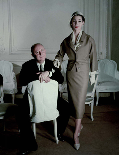 Dior photographed by Henry Clarke for Vogue with his favorite model Rene in - photo 4