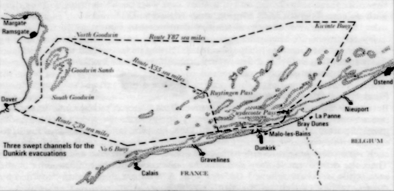 8 The swept channels for the Dunkirk evacuations 9 Farewell Europe A - photo 10