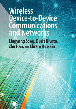 Song Lingyang - Wireless device-to-device communications and networks