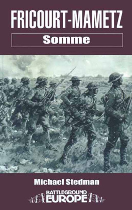 Stedman - Fricourt-Mametz: Somme