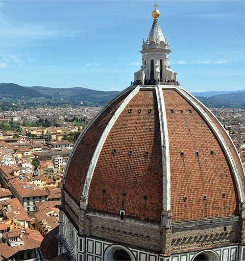 Brunelleschis dome of the Duomo Florence Rick Steves FLORENCE - photo 15