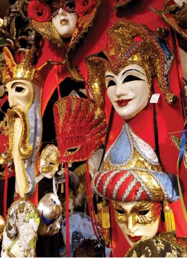 Venetian Masks Gondolas in Venice Rick Steves VENICE 2014 - photo 15