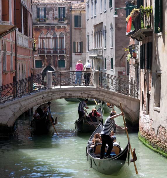 Gondolas in Venice Rick Steves VENICE 2014 - photo 16