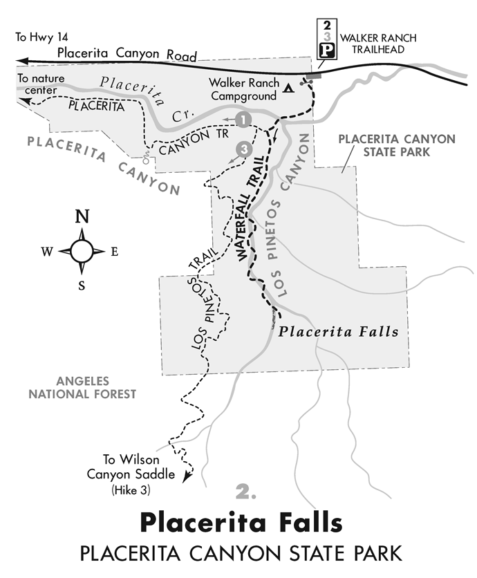 Los Pinetos Trail to Wilson Canyon Saddle PLACERITA CANYON STATE PARK and - photo 8