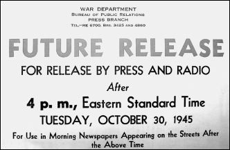 US War Department press release 30 October 1945 TNA Air 48194 88mm - photo 11