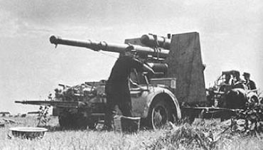 88mm anti-aircraft Flak gun in field deployment Total German Armament - photo 12