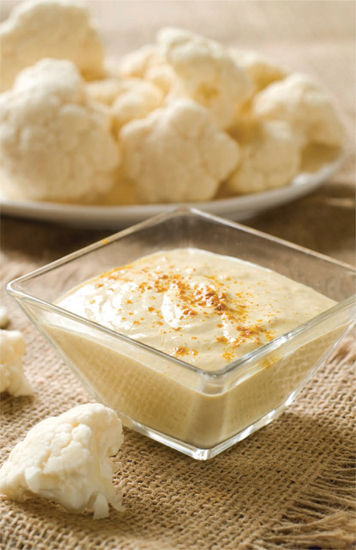 Cauliflower- Curry Dip Cauliflower is always the last to go on the crudit - photo 9