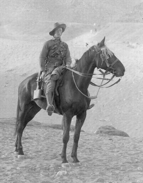 COURTESY GEORGINA LOCH JARVENPAA Sydney Loch on his horse The Director the - photo 1