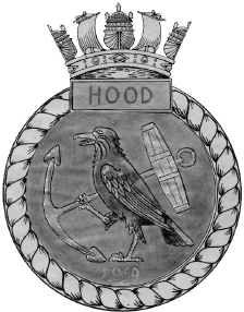 The sealed pattern of Hoods badge designed by Major Charles ffoulkes and - photo 1