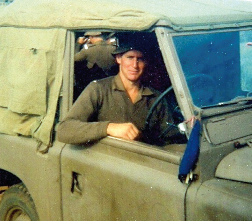 Officers course - CO A Sender in the ubiquitous army Garry or Land Rover - photo 7