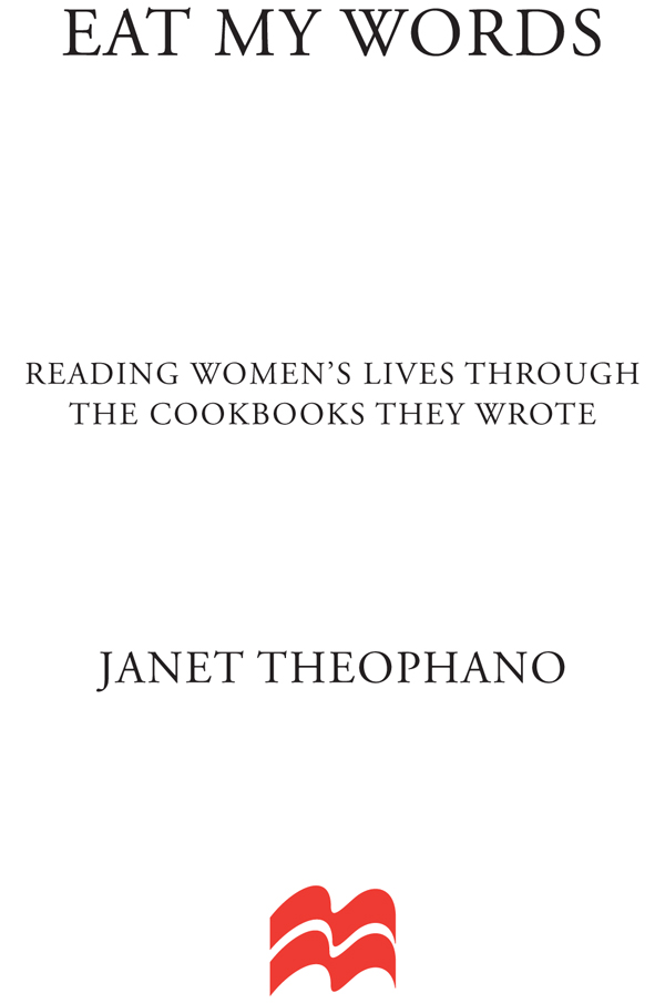 Eat my words reading womens lives through the cookbooks they wrote - image 1