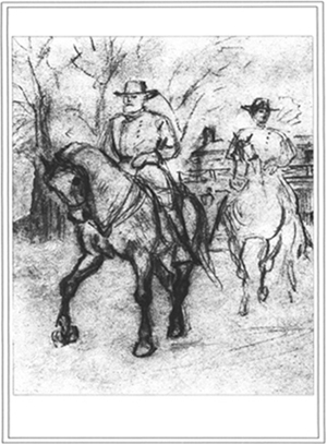 Frontispiece Alfred Waud sketch of Robert E Lee riding away from the McLean - photo 3