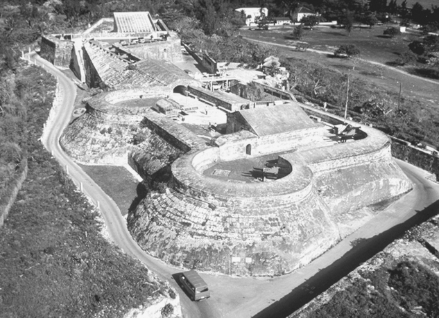 Aerial view of Fort Charlotte this fort overlooking Nassau was rebuilt several - photo 16