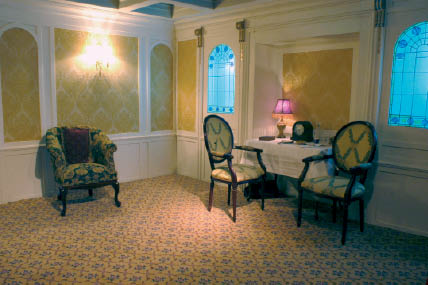 The Titanic had many first class suites as seen in this replica A replica - photo 4