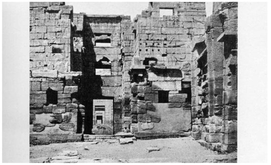 Medinet Habu The Outer Pylons Gateways The Great Hypostyle Hall beyond the - photo 5