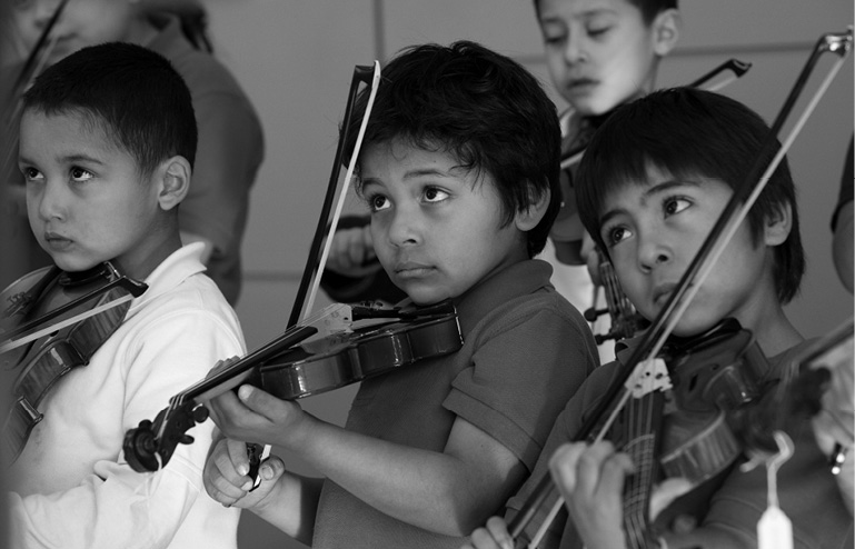 Violinists at YOSA Music Learning Center Good Samaritan Community Services - photo 20