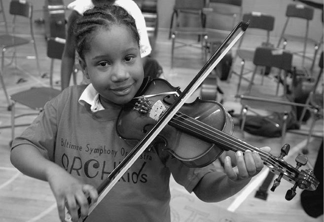 Violinist in OrchKids Program Baltimore 2010 Stephanie Scherpf - photo 22