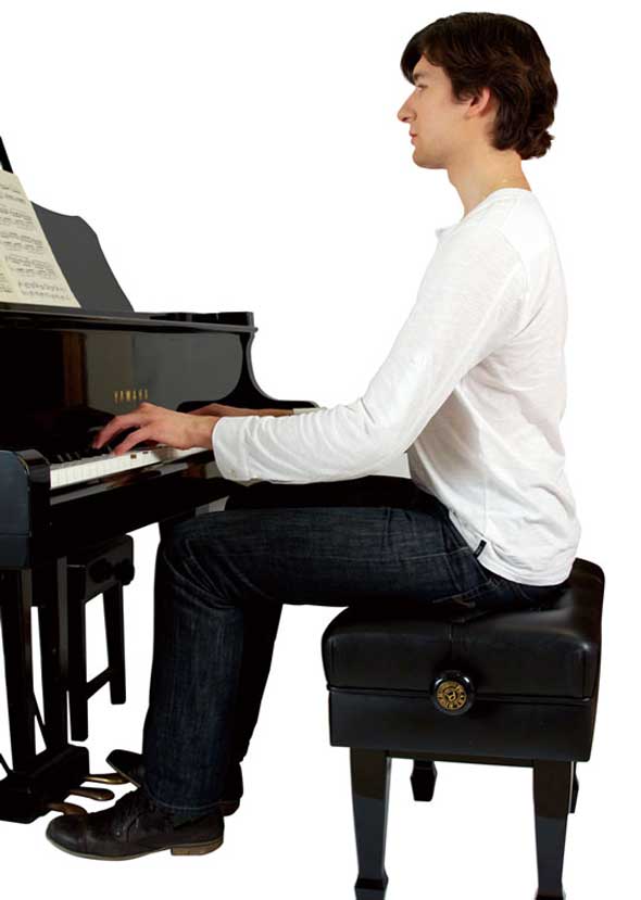 Photo 1 Sit up straight and relaxed If your piano seat can move up or down - photo 10