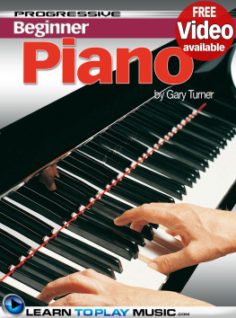 Turner - Beginner Piano Lessons: Progressive