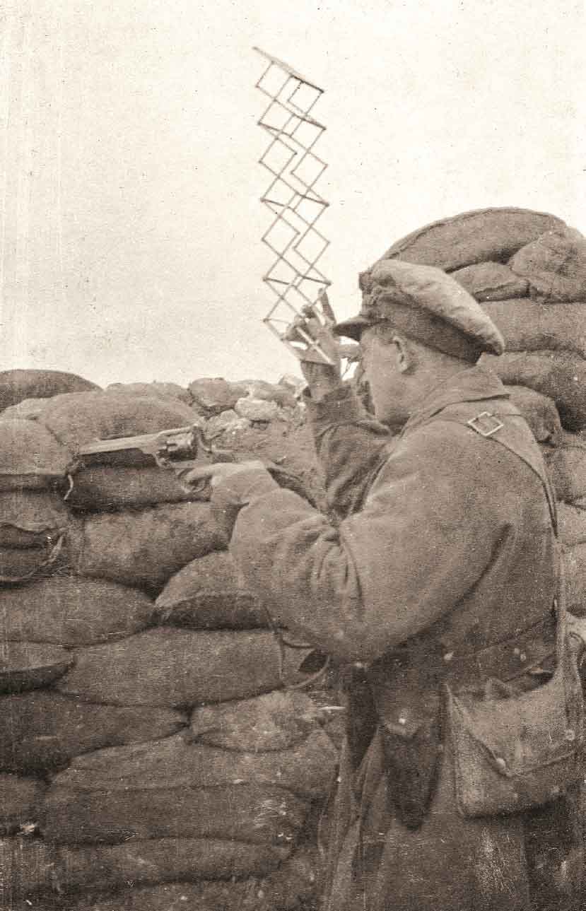 An officer of the Royal Engineers stands on the ruins of in La Boisselle - photo 2