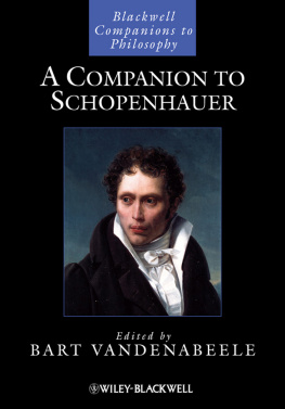 Vandenabeele - A companion to Schopenhauer