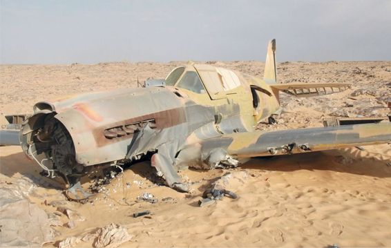 Flight Sergeant Dennis Copping belly-landed RAF Kittyhawk ET574 on June 28 - photo 3