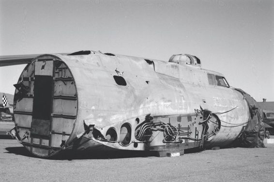 Ed Maloney from The Air Museum-Planes of Fame rescued B-17F 42-3374 from the - photo 9