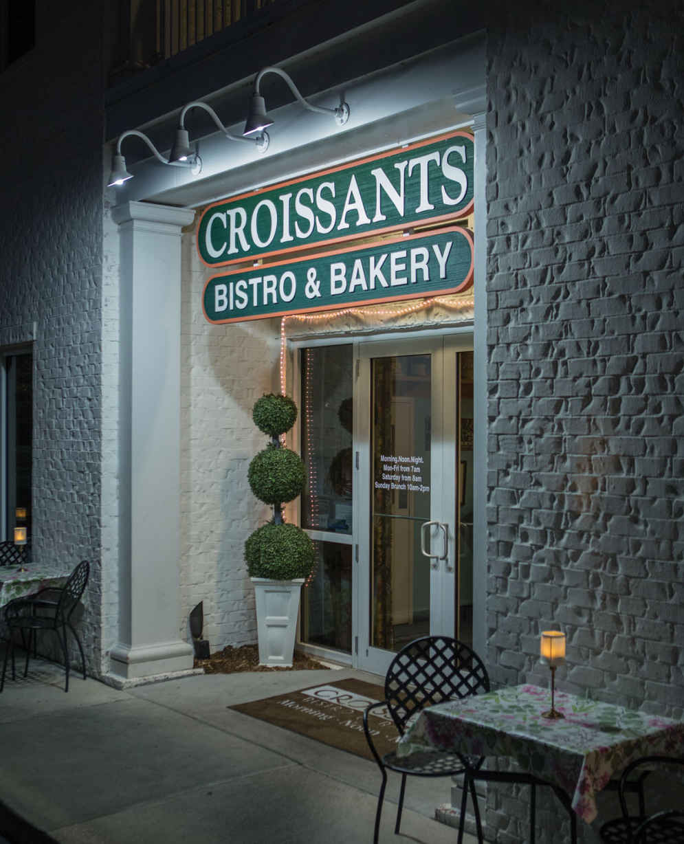 Bonjour yall This popular slogan for Croissants Bistro Bakery in Myrtle - photo 3