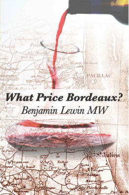 Benjamin Lewin M W What price bordeaux?