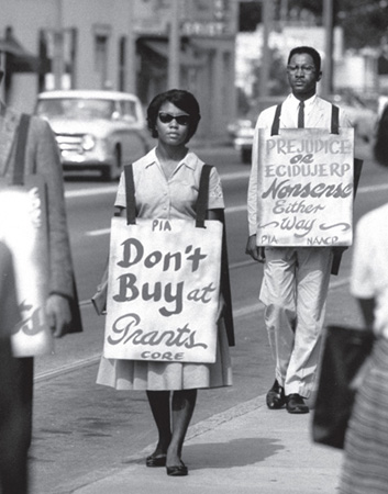 In the early 1960s nonviolent responses to segregated lunch counters included - photo 17