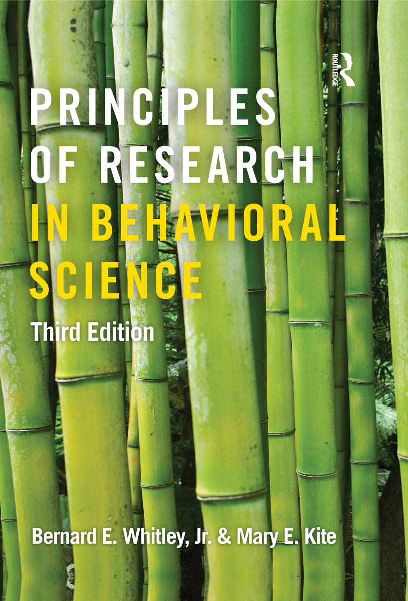 Principles of Research in Behavioral Science - image 1