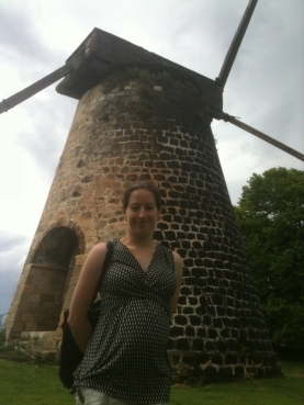 Janna is touring at an abandoned sugar plantation in Antigua She was six - photo 5