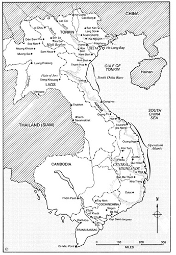 The Indochinese peninsula c 1953 Defence of Na San perimeter 23 - photo 2