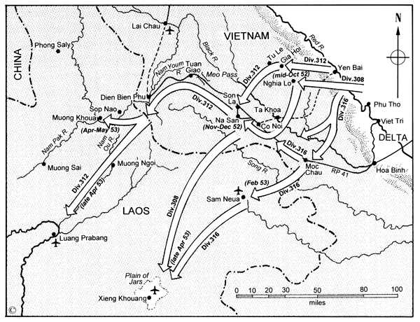 Viet Minh operations in the High Region winter 1952 and spring 1953 Main - photo 7